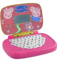 Laptop Educativo Peppa Pig Computador Infantil Bilingue Aprenda Brincando Educação