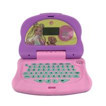 Laptop Infantil - Bilíngue - Barbie Charm Tech - Candide Laptop Infantil - Bilíngue - Barbie Charm Tech - Candide