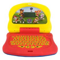 Laptop Infantil Bilíngue Patrulha Canina Notebook Educativo Inglês Português Para Criança - Spin Master
