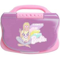 Laptop Infantil - Charm Tech Barbie Bilingue - Candide