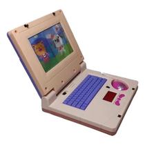 Laptop Infantil Com Som Luz E Tela Animada