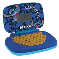 Laptop Infantil Educativo com Tela Incorporada Disney Stitch Bilíngue Candide - 3212