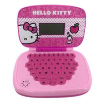 Laptop Infantil Educativo Hello Kitty Bilíngue Candide