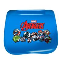 Laptop Infantil Para Crianças Avengers Azul Candide