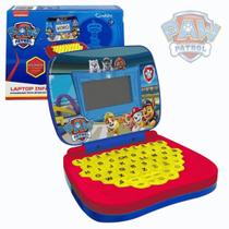 Laptop Infantil Patrulha Canina Bilíngue Paw Patrol Candide