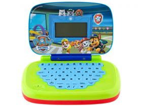 Laptop Infantil Paw Patrol Bilíngue Musical - Emite Som Candide