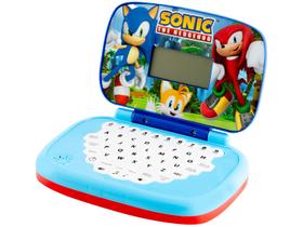 Laptop Infantil Sonic Bilingue Emite Som Candide
