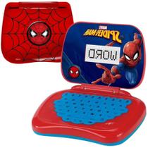 Laptop Infantil Spider Man Bilingue Português Inglês Candide