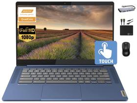 Laptop Lenovo Chromebook 2024 14 Touch 4 GB de RAM 128 GB de armazenamento Laptop Lenovo Chromebook 2024 14 Touch 4 GB de RAM 128 GB de armazenamento