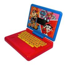 Laptop Minigame Notebook Infantil Bilíngue Patrulha Canina