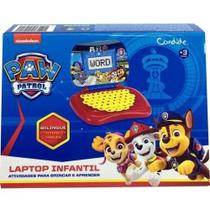 Laptop Pequeno Azul Infantil Patrulha Canina Candide 1915 Laptop Pequeno Azul Infantil Patrulha Canina Candide 1915