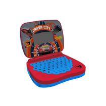 Laptop Pequeno ul Infantil Bilingue Hotwheels Candide 4533