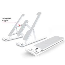 Laptop Stand - Suporte Para Notebook Dobrável De Plastico BRANCO