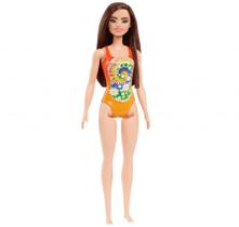 Laranja Biquini Barbie Praia - Mattel GHH38-HDC49