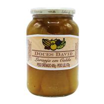 Laranja em Calda Doces David 400g Laranja em Calda Doces David 400g