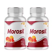 Laranja Moro 2 potes x 60 caps 120 capsulas 500mg Moro sil