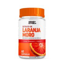 Laranja Moro 450 mg 60 cápsulas Sidney Oliveira - Mais vendido - Não contém Glúten - Vida saudável