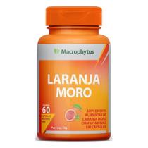 Laranja Moro 550mg Extrato Citrus Sinensis 60 Cápsulas Macrophytus