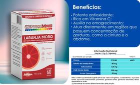 Laranja Moro c/ Café verde e Picolinato de Cromo 60 caps Centro Mais