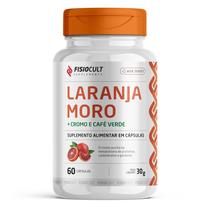 Laranja Moro com Café Verde e Picolinato de Cromo 60 Cápsulas Fisiocult Laranja Moro com Café Verde e Picolinato de Cromo 60 Cápsulas Fisiocult