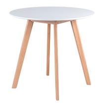 Laraz, Mesa de jantar redonda Leda Kit 80 cm Kit Branco Laraz, Mesa de jantar redonda Leda Kit 80 cm Kit Branco