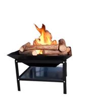 Lareira 60Cm Para Jardim Fogueira Externa Portatil A Lenha