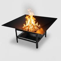 Lareira 70cm Externa para Jardim Braseiro Aquecedor Fogueira - Lazer e Você