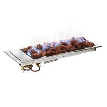 Lareira a Gás Kawah 120 cm em Aço Inox de Embutir - K3 Imports Lareira a Gás Kawah 120 cm em Aço Inox de Embutir - K3 Imports