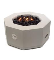 Lareira a Gás para Área Externa Fire Pit Cimentício Octogon - K3 Imports