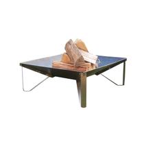 Lareira a Lenha Grande Área Externa Jardim Portátil 68x68c