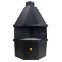 Lareira clássica de canto - tr1552