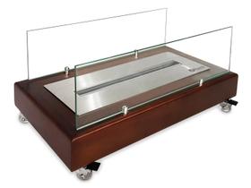 Lareira Eco Classe A Álcool-Portátil Madeira Queimador 50Cm