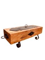 Lareira Ecológica A Álcool - Base De Madeira Rustica Lareira Ecológica A Álcool - Base De Madeira Rustica