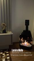 Lareira ecológica de apartamento