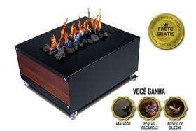 Lareira Ecológica Mini Bar Mesinha Centro Mesa Premium Luxo Lareira Ecológica Mini Bar Mesinha Centro Mesa Premium Luxo