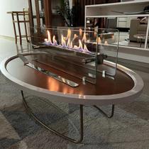 Lareira Ecológica Portátil Queimador Inox 60cm Etanol/Álcool Magic Fire