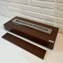 Lareira Ecológica Slim Aço Cortén