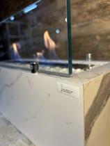 Lareira Ecológica Slim Mdf Thassos