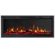 Lareira Elétrica Wgrif De Embutir Rubi Pro 42" 220V 1800W