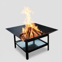 Lareira Externa 60cm Aquecedor - Jardim Fire Pit A Lenha Lareira Externa 60cm Aquecedor - Jardim Fire Pit A Lenha