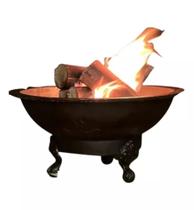 Lareira Externa - Fire Pit - Ferro Fundido - 62cm