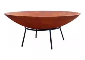 Lareira Externa - Fire Pit - Ferro Fundido - 80cm