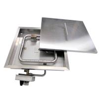 Lareira Fire Pit a Gás Para Áreas Externas - Quadrado 13''