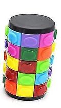 Lareira fogão a lenha grelhas cor infantil intelectual criativo torre mágica cubo brinquedo m