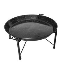 Lareira Portátil Esmaltada Resistente E Durável Roa 80cm