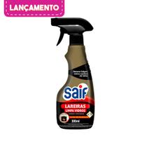 Lareiras limpa vidros gatilho 300ml saif