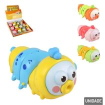 Largata de Plástico Movida a Corda Color - Tudo em Caixa