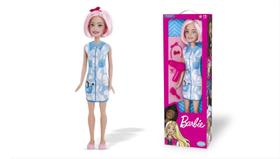Large Doll Hair Barbie Profissões - Pupee 1233 Large Doll Hair Barbie Profissões - Pupee 1233