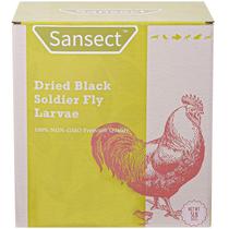 Larvas secas de mosca soldado preta SANSECT 2,27 kg 100% naturais Larvas secas de mosca soldado preta SANSECT 2,27 kg 100% naturais