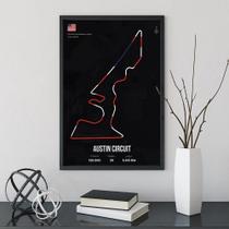 Las Vegas F1 Track Poster Arte De Parede Sem Moldura Para Decoração De Casa De Sala De Estar
